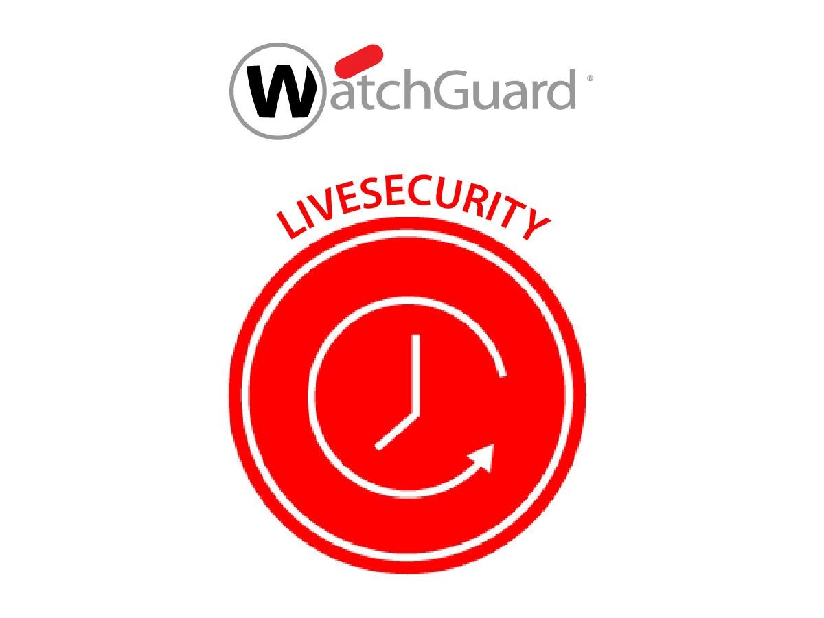 WatchGuard XTM 25 1-yr LiveSecurity Renewal